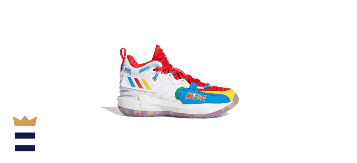 Adidas Kids’ Dame EXTPLY 7 X LEGO Shoe