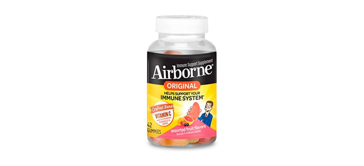 Airborne Fruit Flavored Gummies