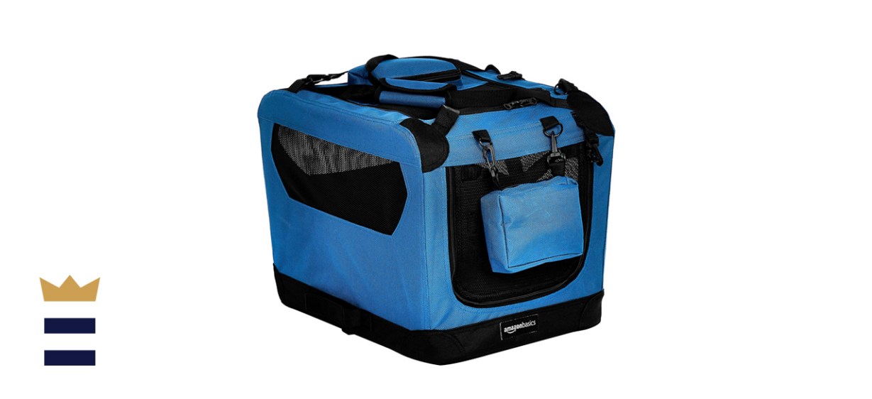 Amazon Basics Premium Folding Portable Dog Crate