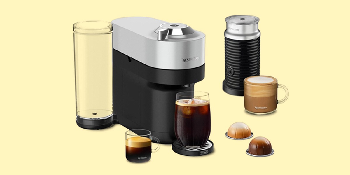 Nespresso Vertuo Pop + Deluxe