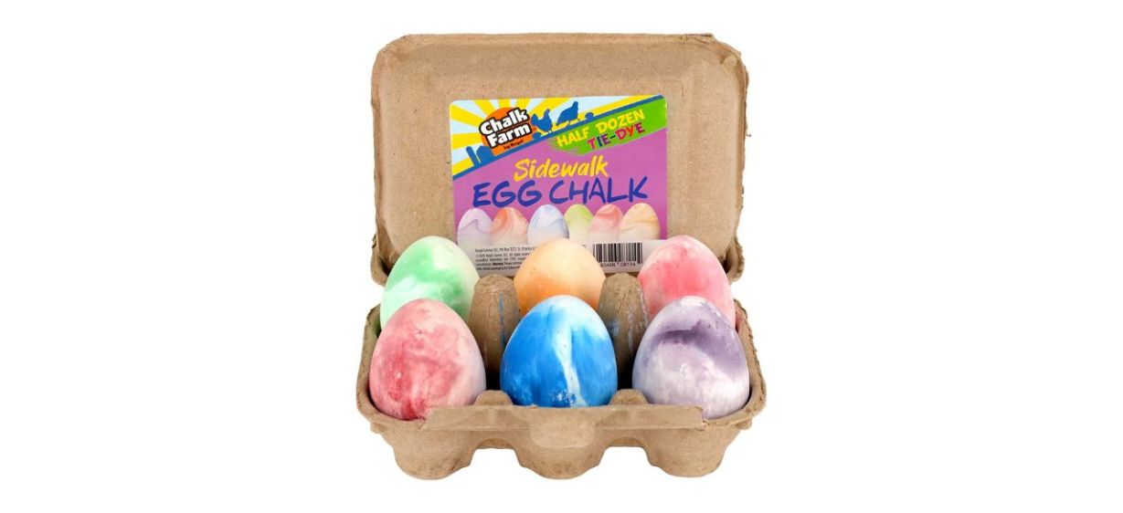Regal Games Tie Dye Egg Sidewalk Chalk