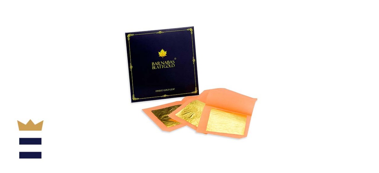 Edible Genuine Gold Leaf Sheets by Barnabas