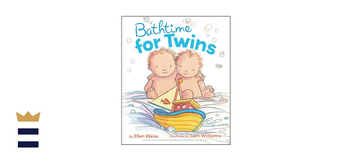 “Bathtime for Twins” Board Book by Ellen Weiss