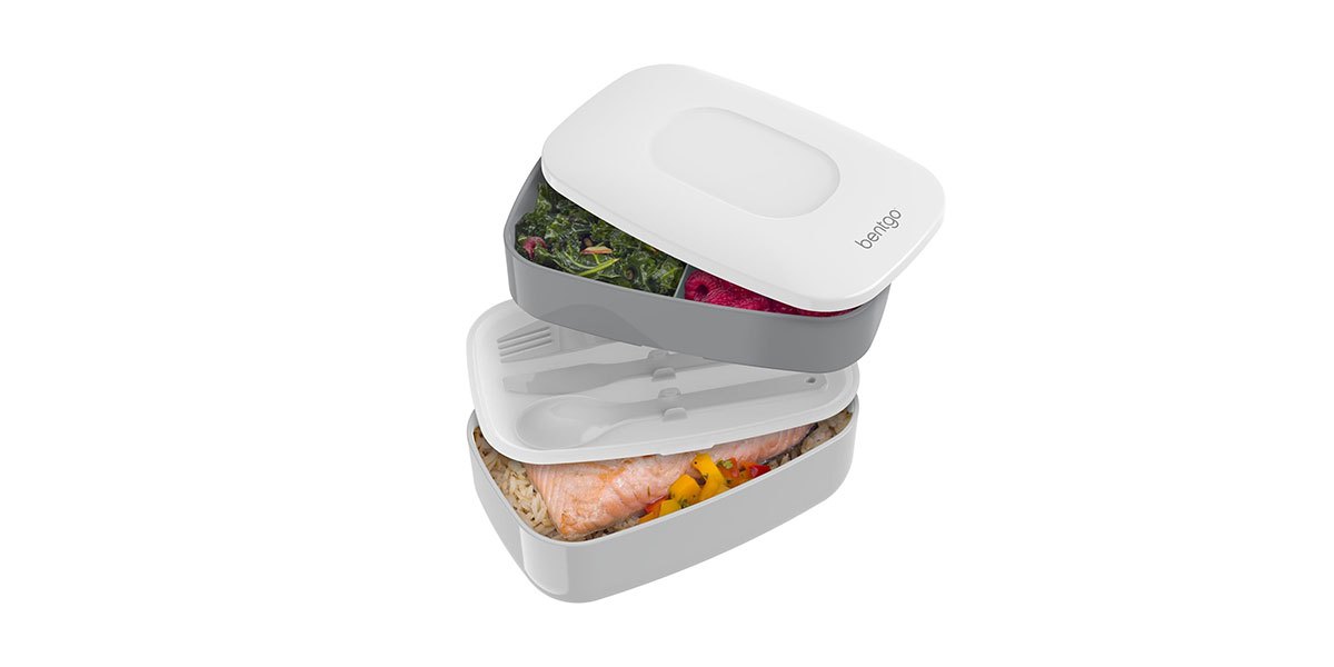 a picture of a bento box, which is perfect for meal prepping