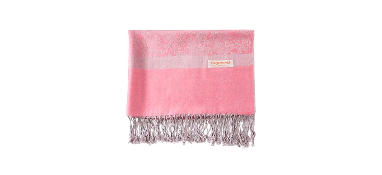 Best Becolored Paisley Pashmina Silk Scarf