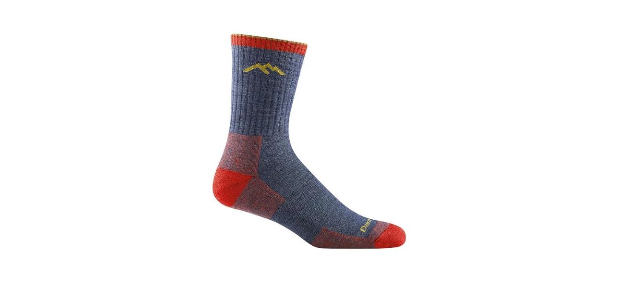 Darn Tough Merino Wool Socks in red and blue
