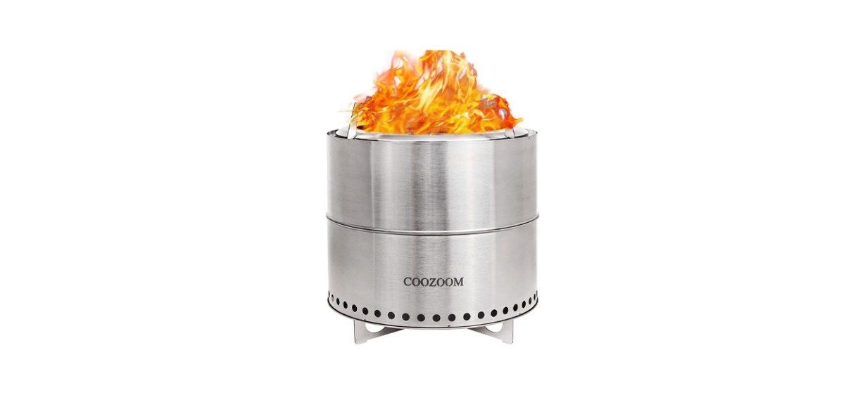 Best Coozoom Smokeless Fire Pit