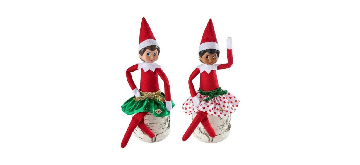 Best Elf On The Shelf Party Skirt Set