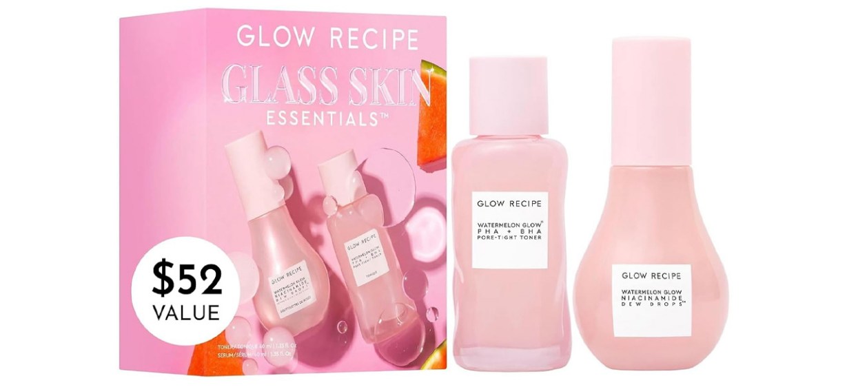 Glow Recipe Glass Skin Essential Korean Skincare Kit