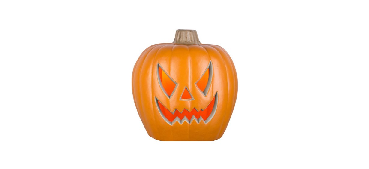 Best Home Accents Holiday Orange Lighted Jack-o-lantern