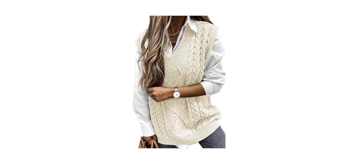 best Hotapei Women's Oversized Sweater Vest