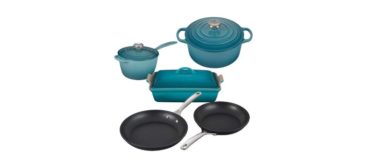 Le Creuset 8-Piece Cookware Set