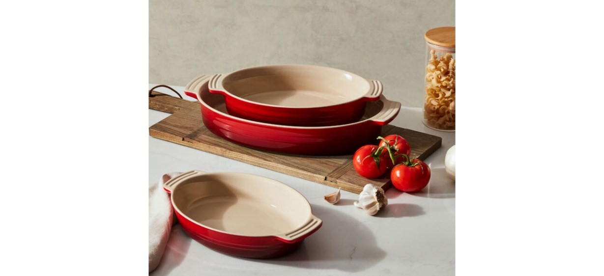 Best Classic 3-Piece Oval Baking Dish Set