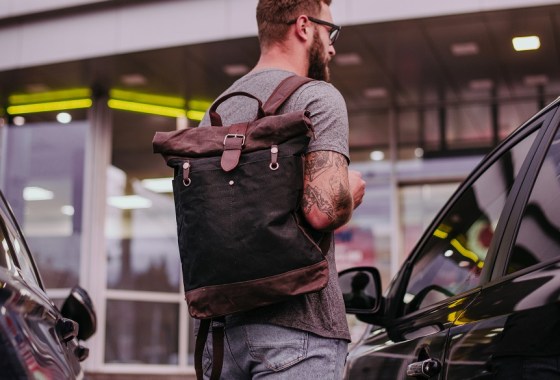Best leather laptop backpack