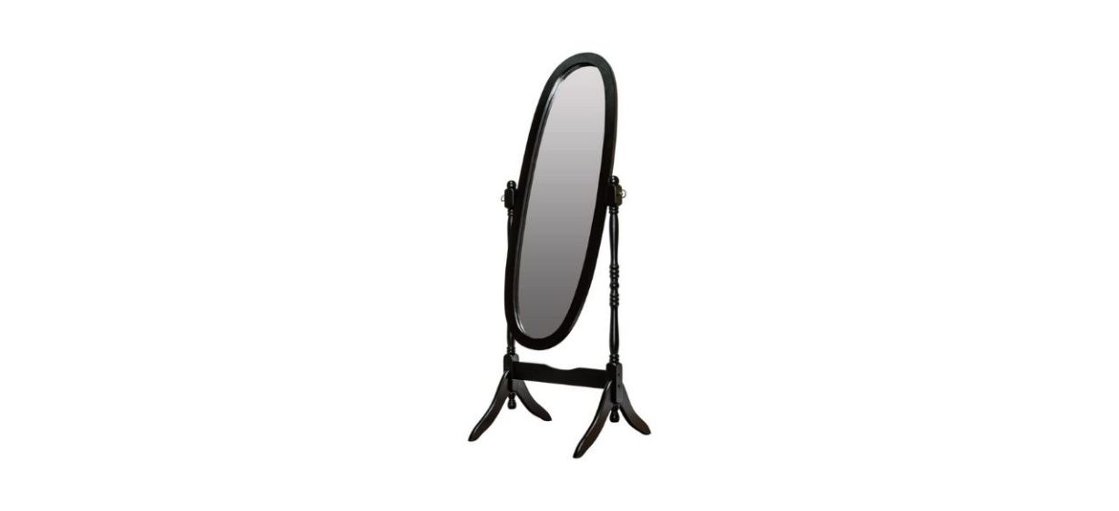 Best Legacy Decor Full-Length Wood Cheval Floor Mirror
