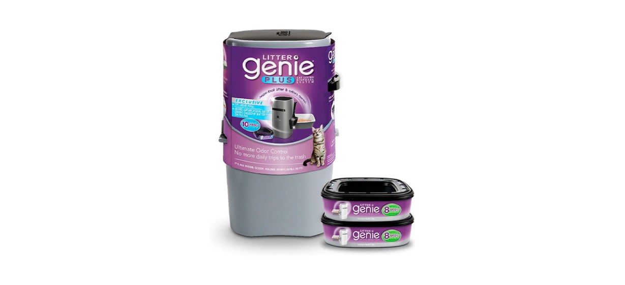 Best Litter Genie Plus Cat Litter Disposal System Bundle