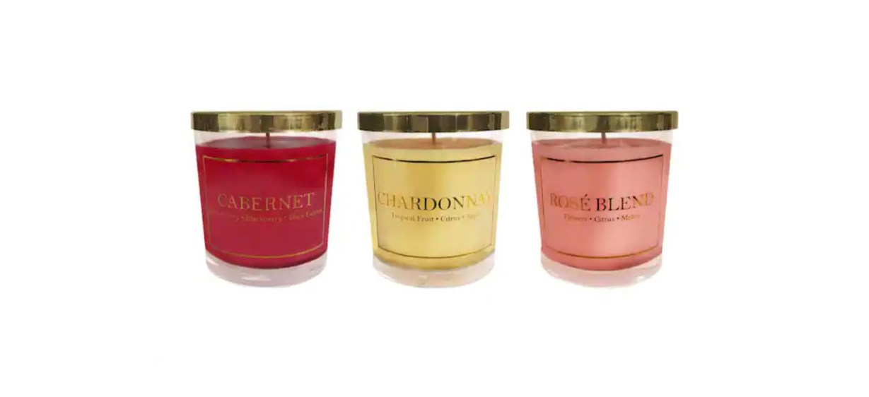 best Lumabase Scented Candles Wine Collection