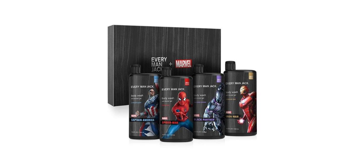 Best Marvel Collectors Box Body Wash Gift Set