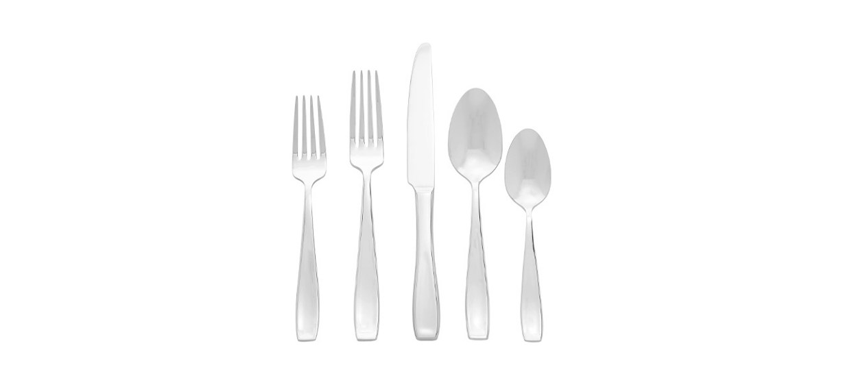 Best Mikasa Natasha 20-piece 18-10 Stainless Steel Flatware Set
