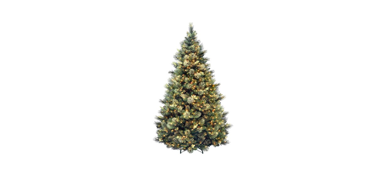 Best National Tree Carolina Pine Tree Pre-lit Artificial Christmas Tree