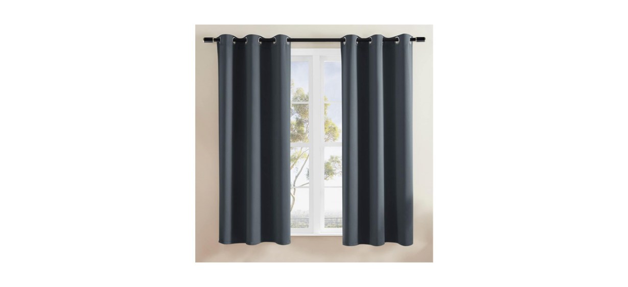 Kansas City Chiefs Blackout Curtain Panel Thicken Thermal Window Drapes 1  Pair