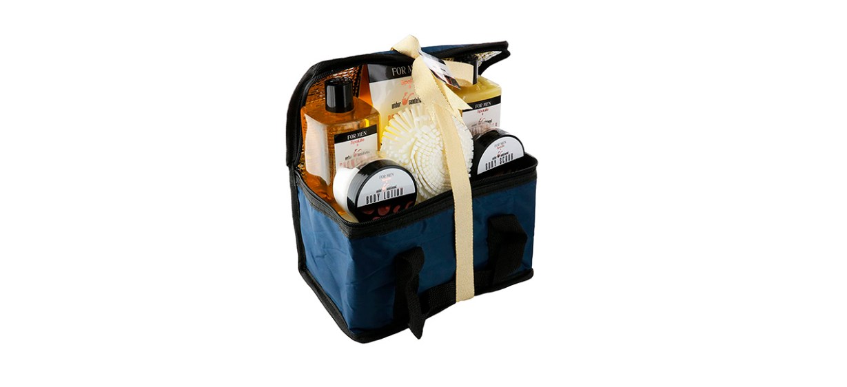 Best SpaLife All Natural Men's Sandalwood Bath and Body Gift Set