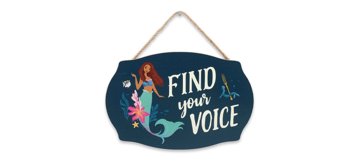 Open Road Brands Disney The Little Mermaid Ariel Find Your Voice Hanging Wood Wall Decor Open Road Brands Disney The Little Mermaid Ariel Find Your Voice Hanging Wood Wall Decor