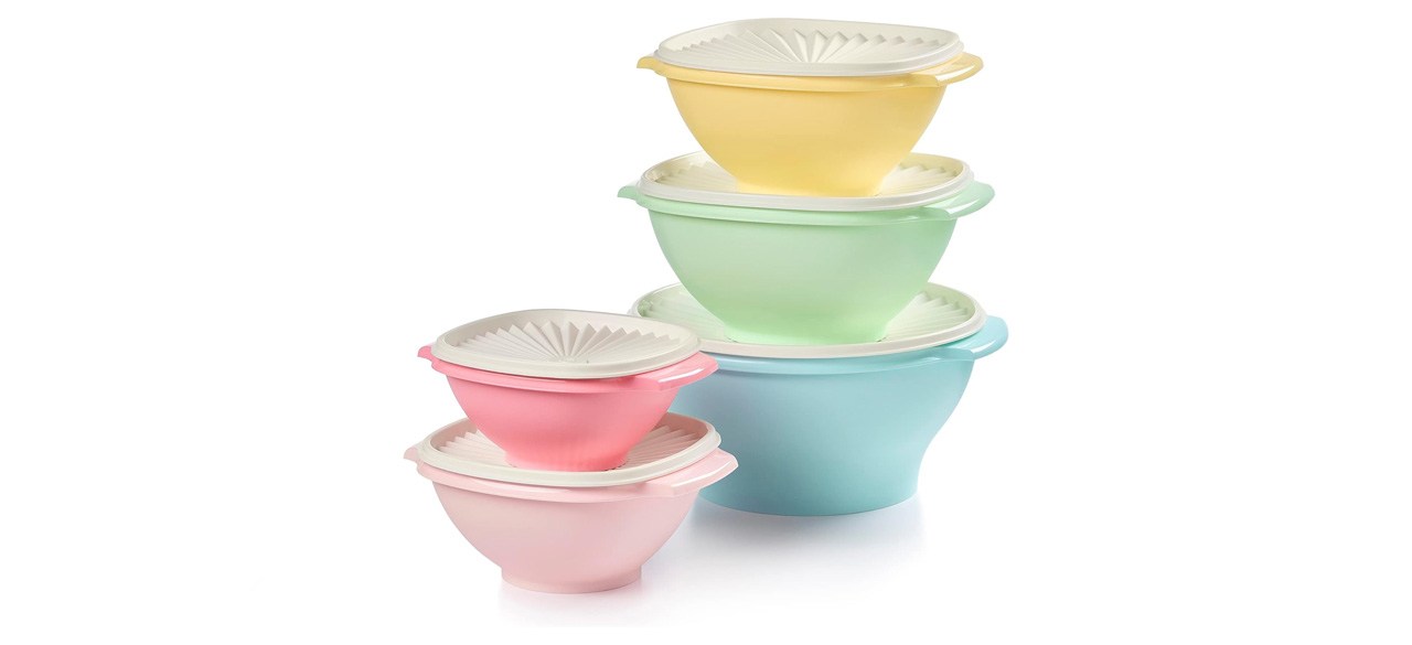 This vintage-inspired Tupperware is perfect for spring