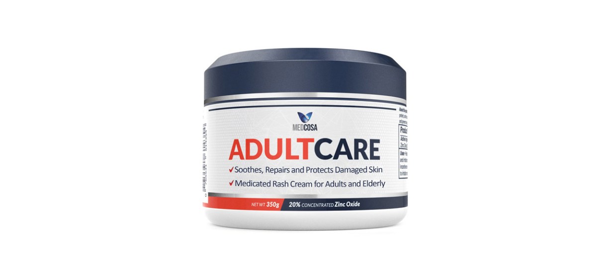 Medcosa Adult Rash Cream on white background