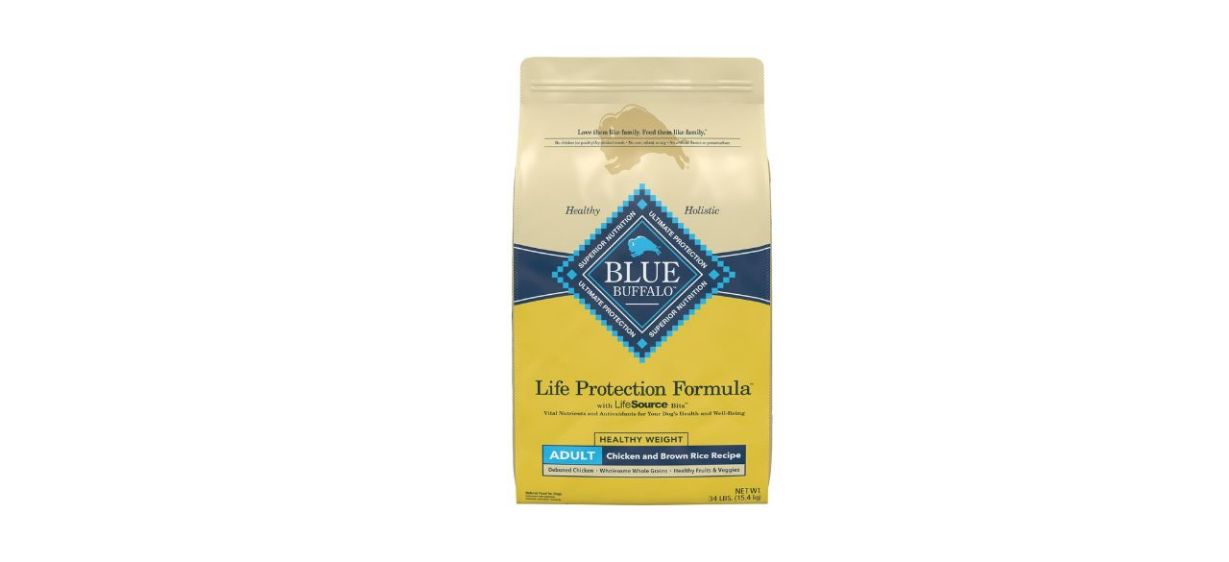 Blue Buffalo Life Protection Formula Natural adult Fish and Brown Rice Dry Dog Food, 34 lbs.