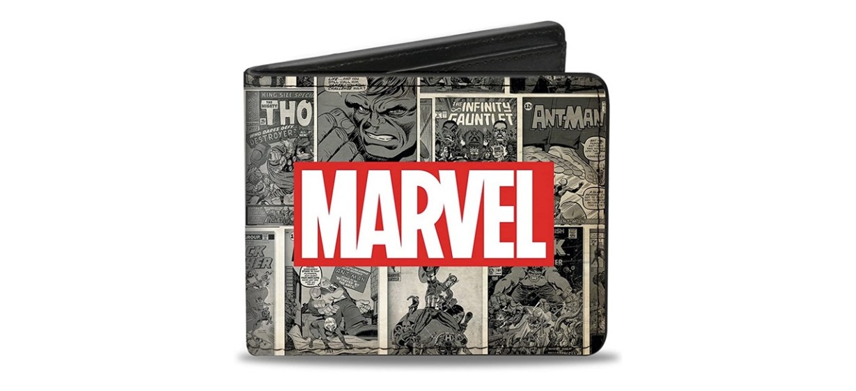 Buckle Down Marvel Retro PU Bifold Wallet
