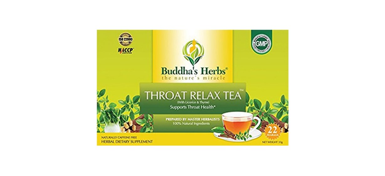 Buddha's Herbs Throat Relax Tea