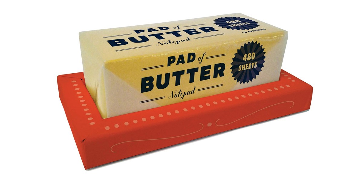 Chronicle Books Pad of Butter Notepad