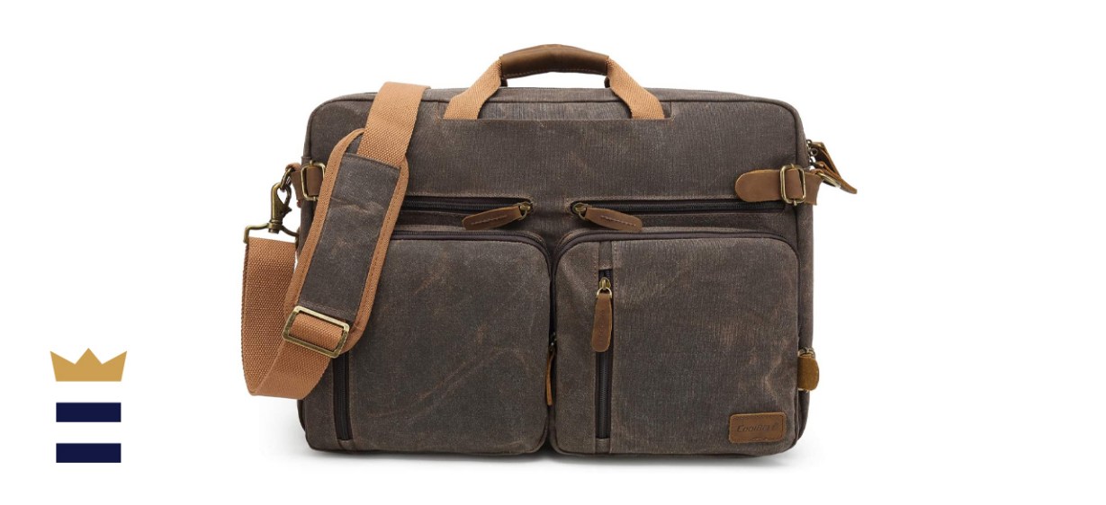 CoolBELL Laptop Messenger Bag Vintage Shoulder Bag