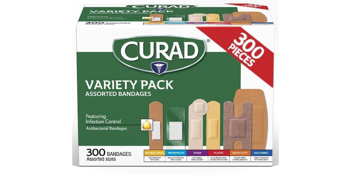 CURAD Assorted Bandages Variety Pack