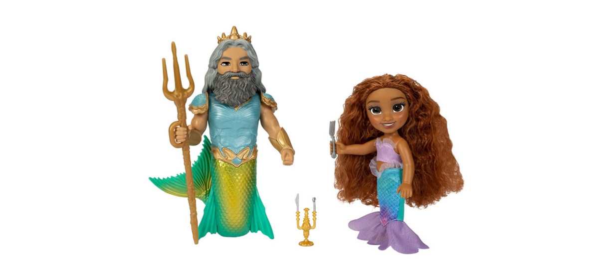 Best Disney The Little Mermaid Ariel Doll and King Triton Petite Gift Set Best Disney The Little Mermaid Ariel Doll and King Triton Petite Gift Set