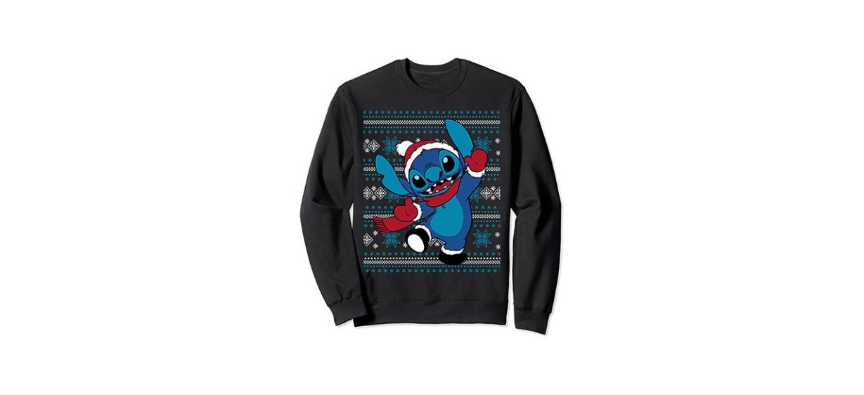 Disney Stitch Happy Holiday Sweatshirt