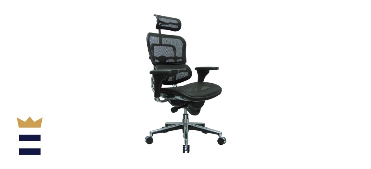 Ergohuman High Back Swivel Chair with Headrest