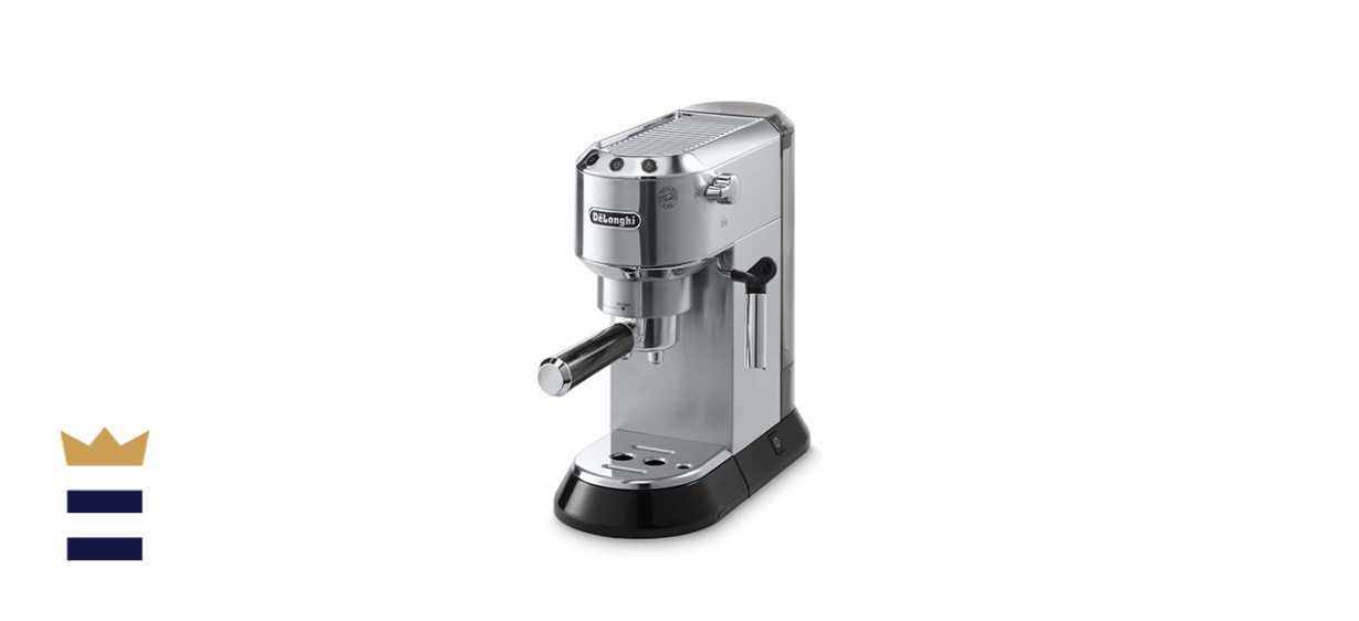 espresso machine with a steaming wand