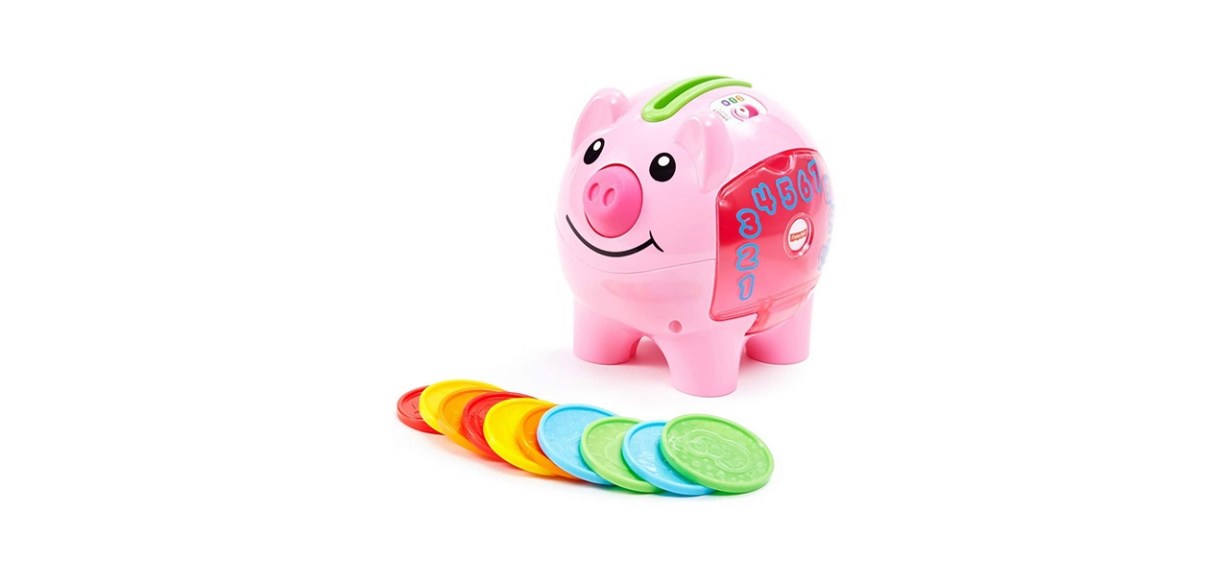 Fisher-Price Laugh &amp; Learn Count &amp; Rumble Piggy Bank