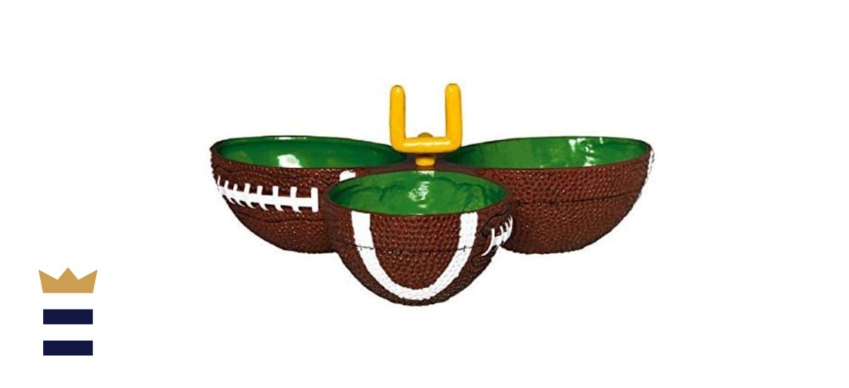 Football Condiment Party Dish