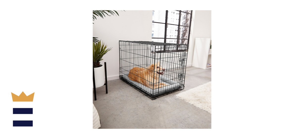 Frisco Fold &amp; Carry Single Door Collapsible Dog Crate