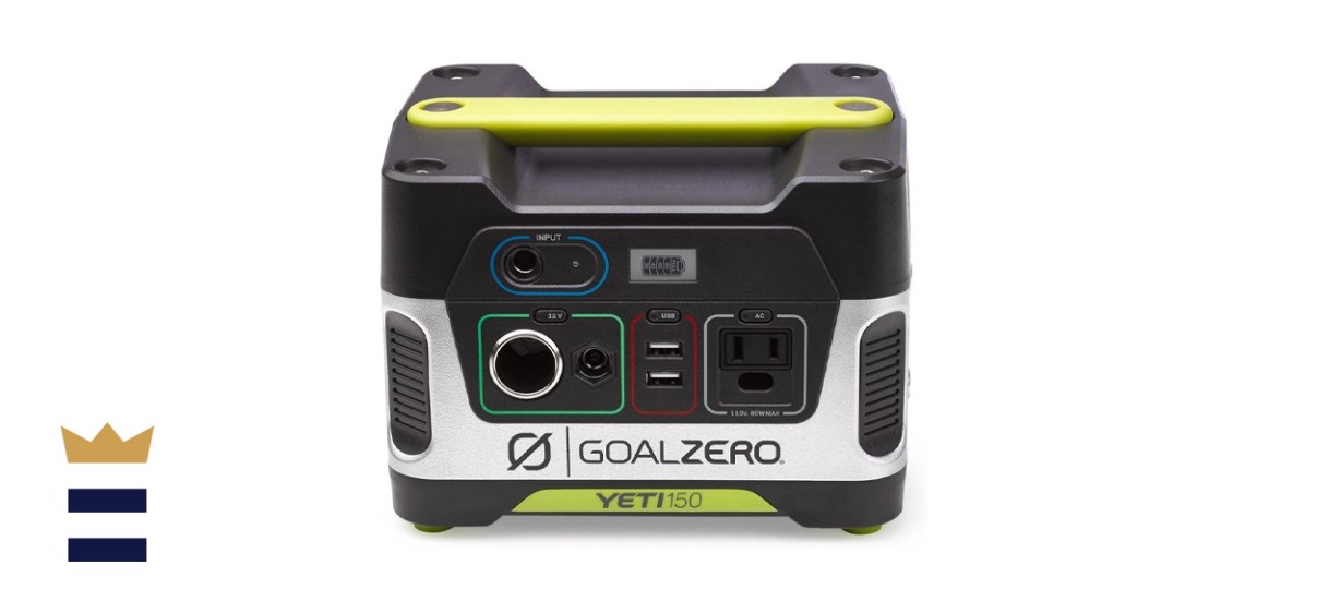 Goal Zero Yeti 150 Solar Generator Kit with Nomad 20 Solar Panel