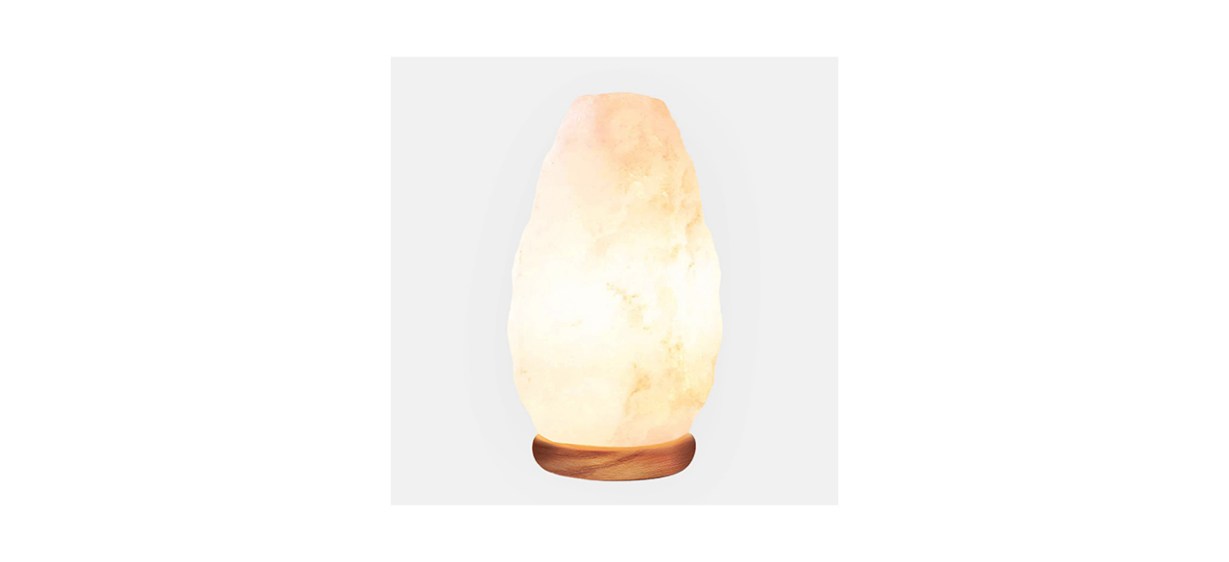 Himalayan Glow White Salt Crystal Lamp