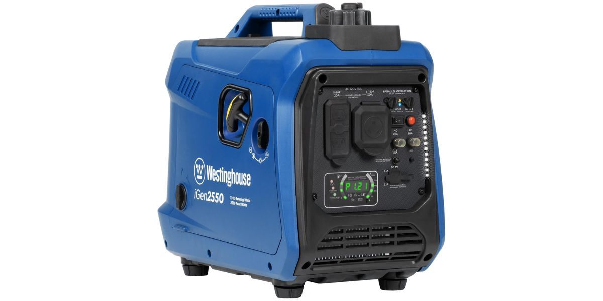 Westinghouse 2550 Peak Watt Super Quiet &amp; Lightweight Portable Inverter Generator