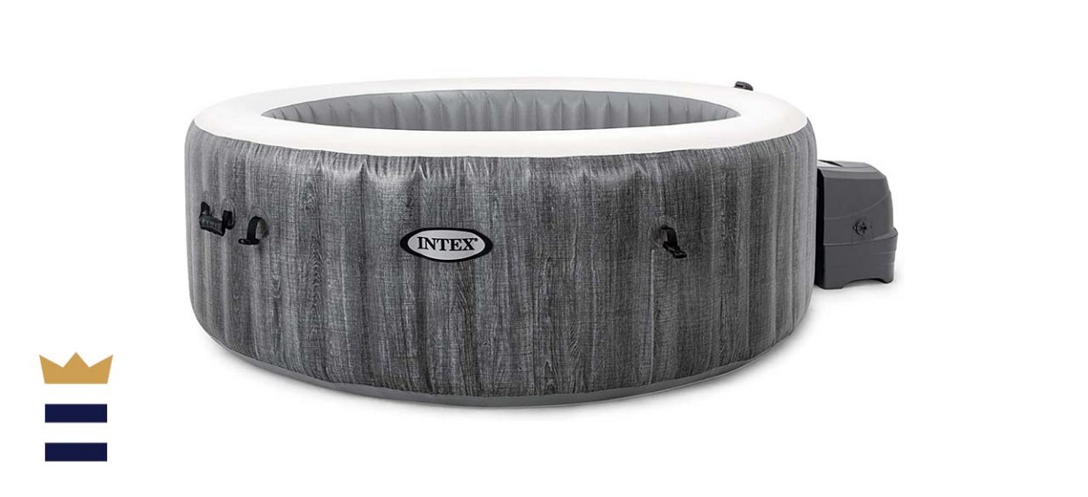 Intex Greywood Deluxe 4-Person Inflatable Hot Tub