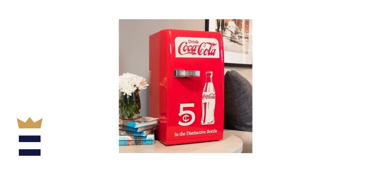 Koolatron Retro Countertop Mini-Fridge