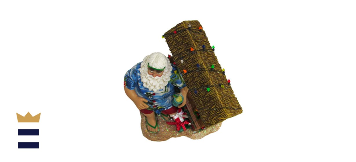 Kurt S. Adler Beach Santa Figure 