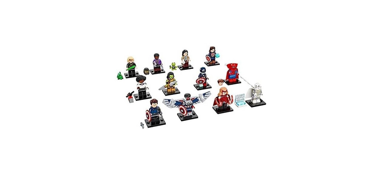 Lego- Marvel Studios Series- Set of 12 Collectible Minifigures