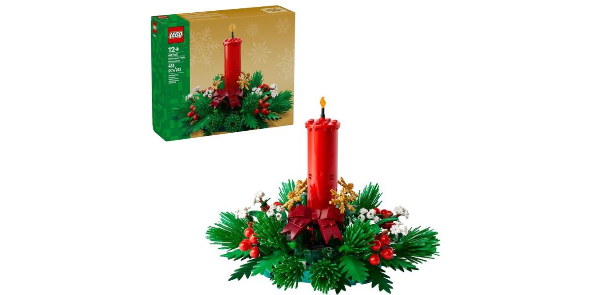 LEGO Christmas Table Decoration